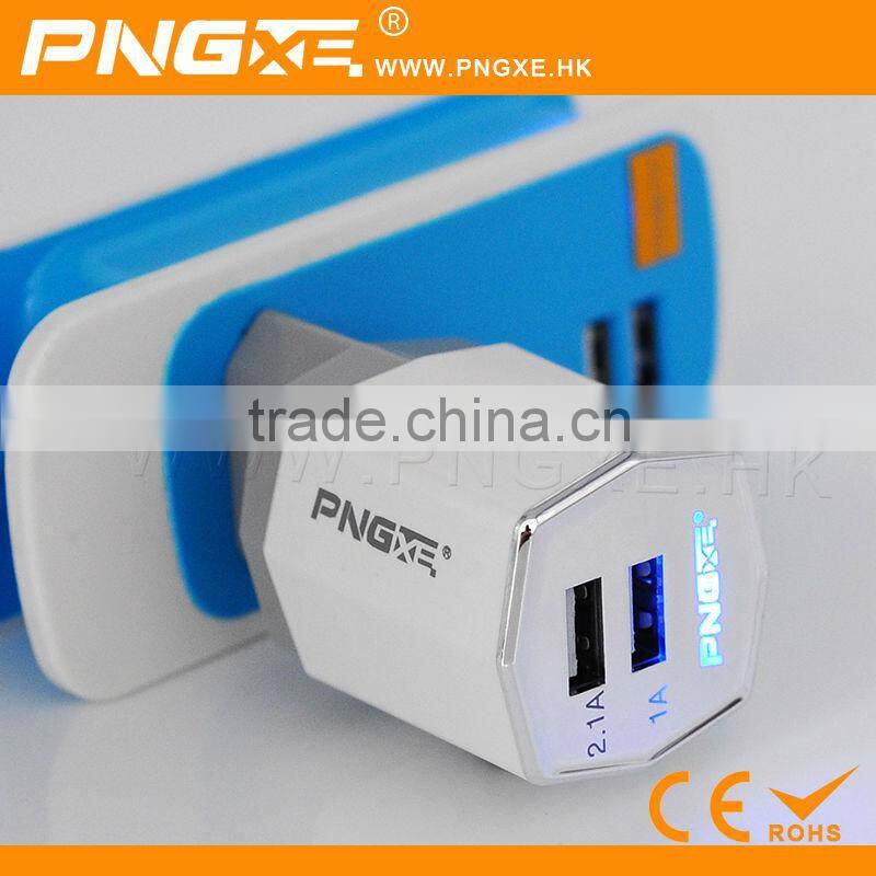 PNGXE hottest 3.1 amp ul usb wall charger