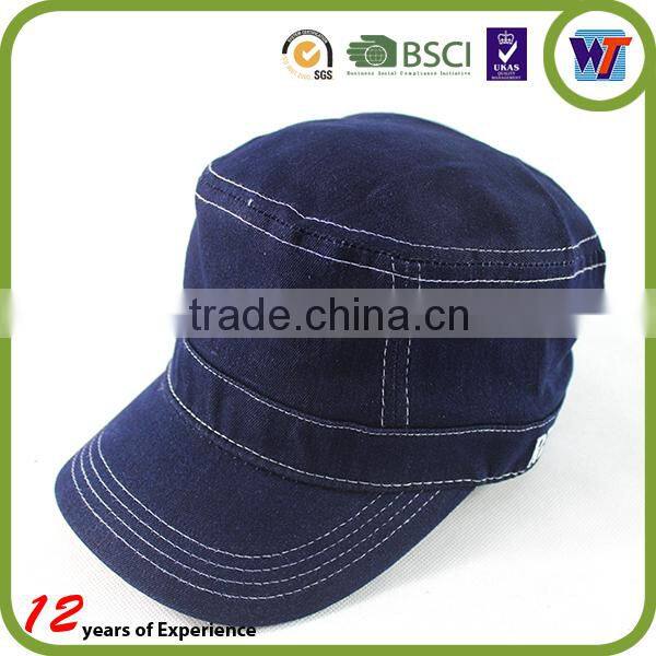 Custom 100% cotton military hat,washed military cap wholesale