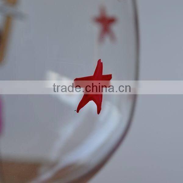 3D Transparent Beautiful Lady Shape Handmade Christmas Goblet Wine Glass