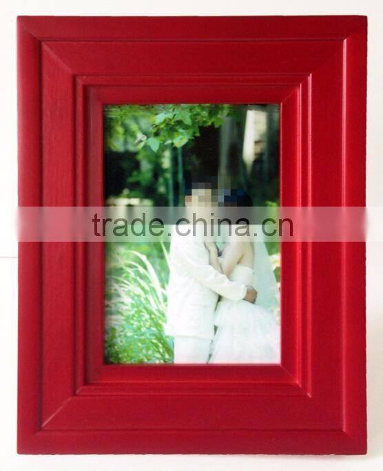China Manufacturer Trapezoid Wooden Photoe Frame