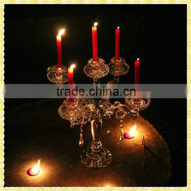Unique Crystal Tealight Candle Holders For Business Souvenirs