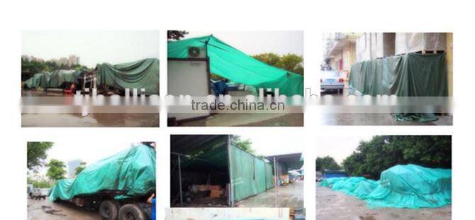 4.5OZ Medium-Grade Quality Green Tarps ,3 x 18 Green Poly Tarps
