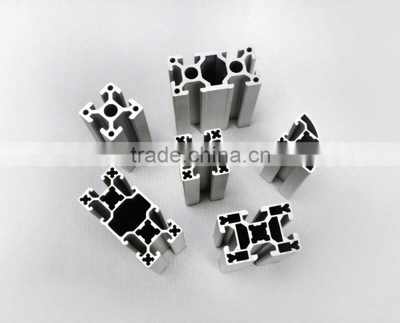 Customized 8mm T slot aluminum extrusion building blocks factory in China