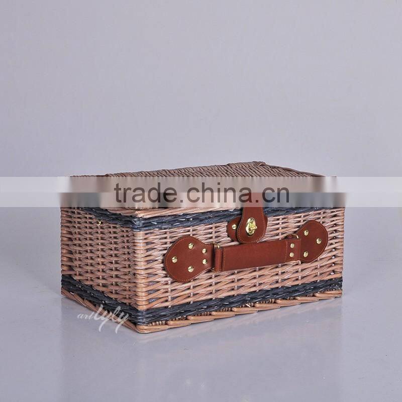 New Design Willow Picnic Basket insulated picnic hamper