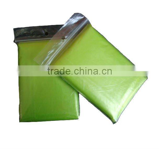 pe travel One-off poncho disposable