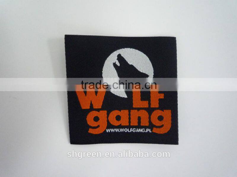 well-known nylon taffeta main woven patch