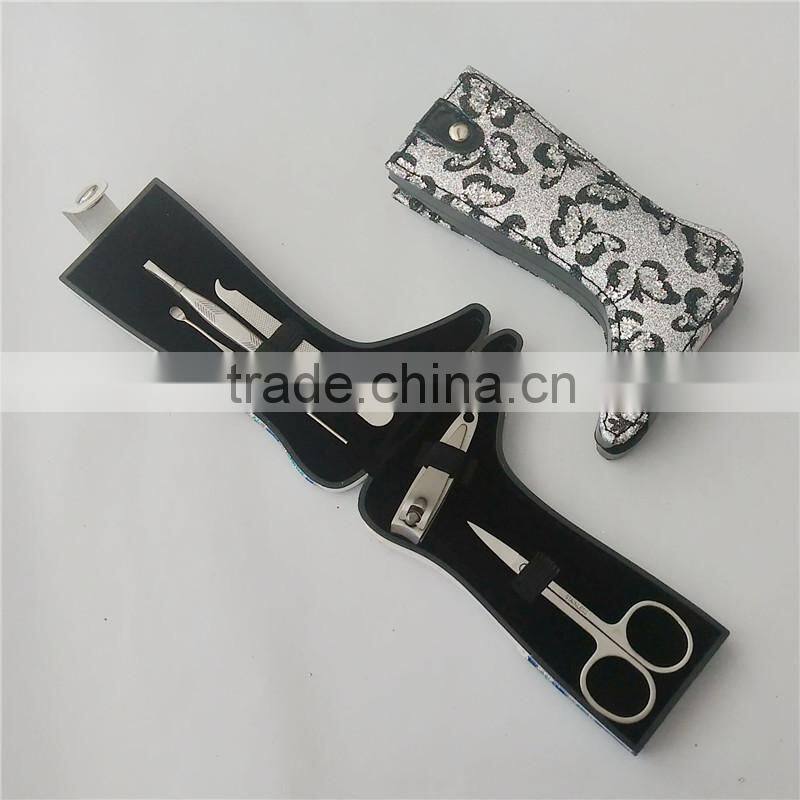 Wholesale stainless steel boots manicure set