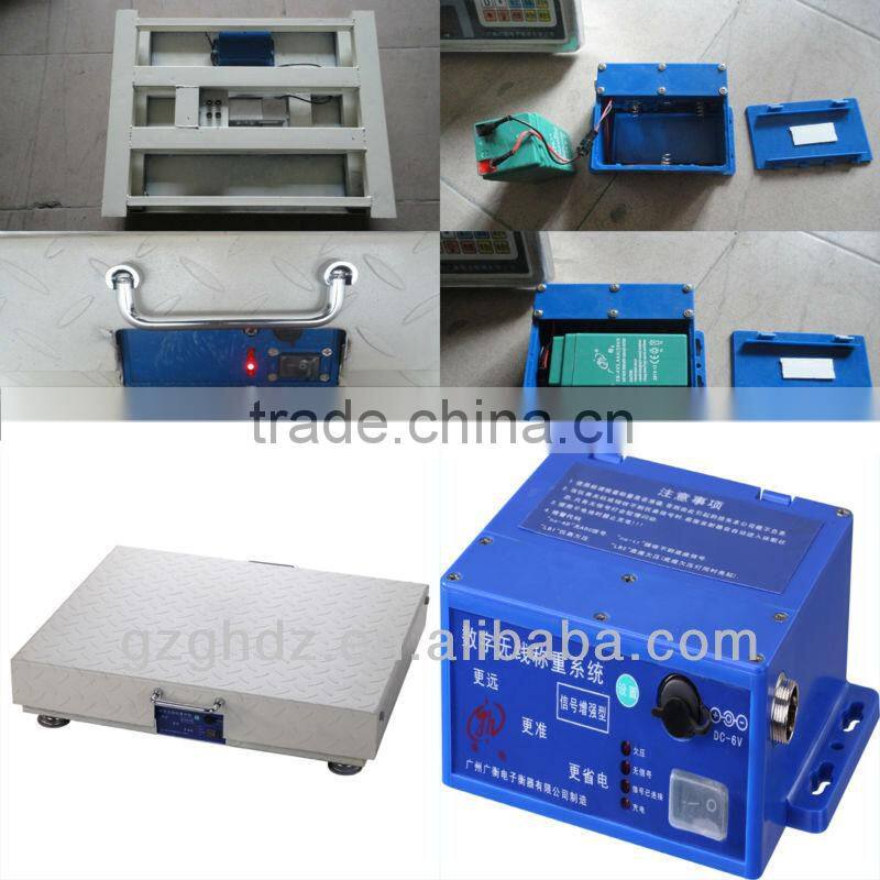 hot sale !Wireless Weighing Platfrom Scale 300kg /buy Wireless Digital Crane Scale
