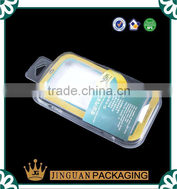 Custom PVC plastic phone packaging box