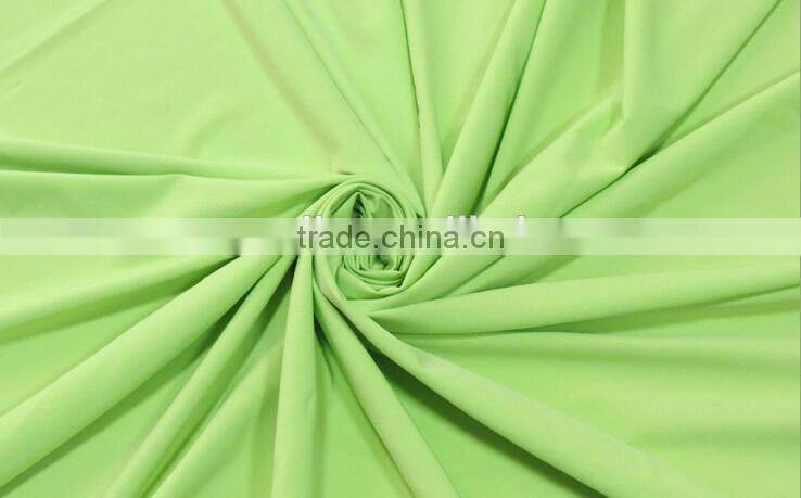 2016 new fashion 100d polyester spandex fabric/4 way stretch fabric for skirt ,dress,garment