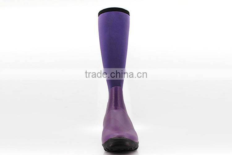 Low price 100% Natural Rubber Waterproof pvc rain boot
