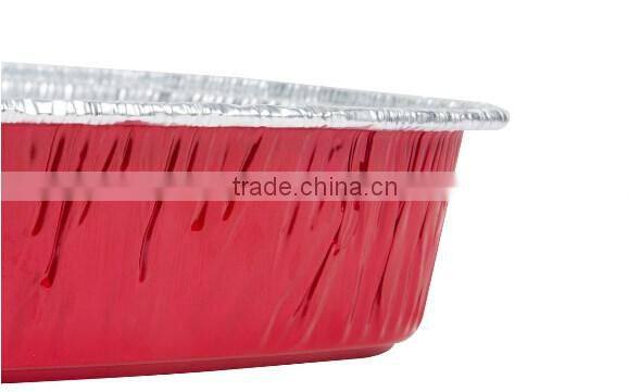 Valentine's Day Durable Packaging Heart Shaped Foil Bake Pan