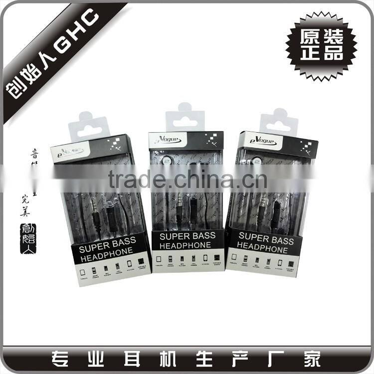 digital stereo sound earphone with extrem clarity