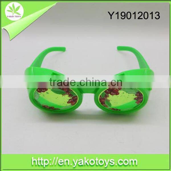 Plastic children play big toy glasses