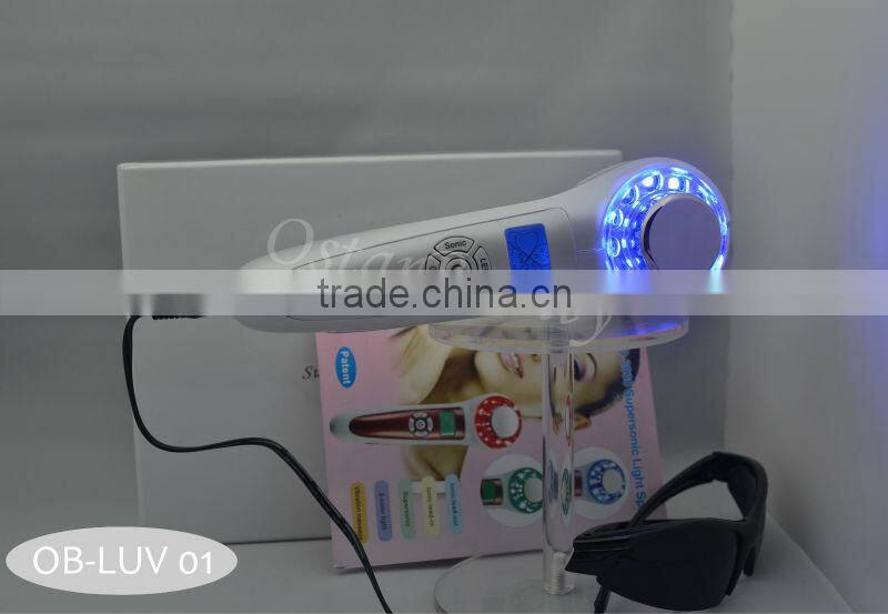 Vacuum cavitation ultrasonic for wrinkle removal