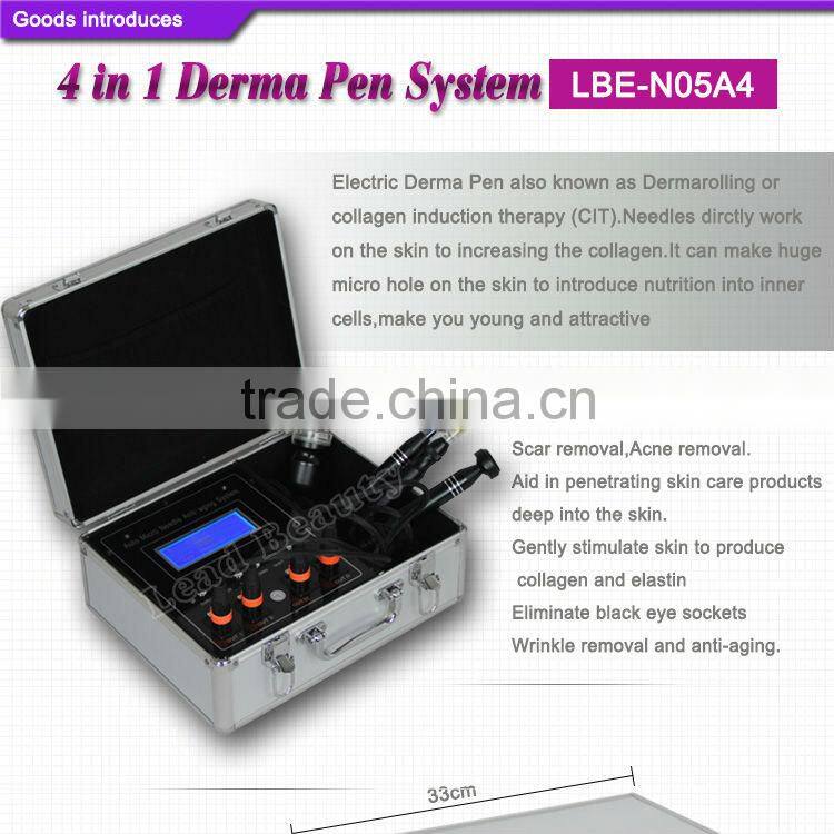 portable auto microneedle therapy system