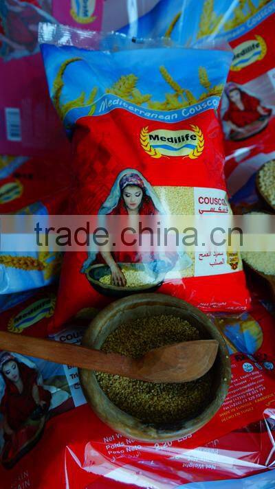 Couscous Medium Grain, Best Quality Couscous, 100% Tunisian Couscous. Healthy Couscous 1Kg Bag. Medium Grain Couscous.