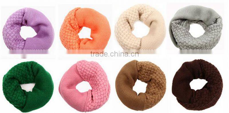 2015 New Fashion Women Winter Knit Crochet Collar Scarf Corn Neck Warmer Scarves Wraps