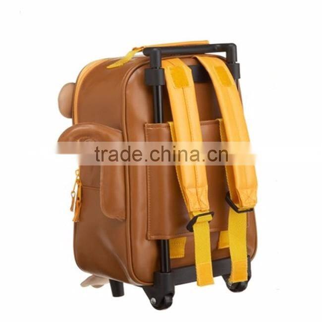 Fashion New design waterproof school trolley bags for boys