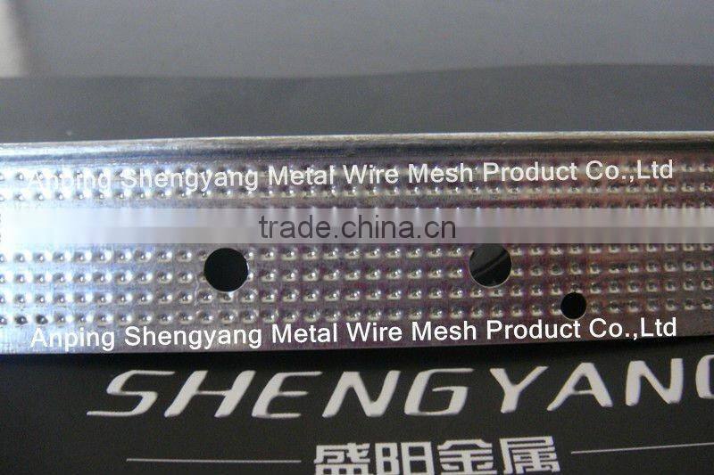 Perforated| Zinc-Alu Coated|For construction metal corner bead