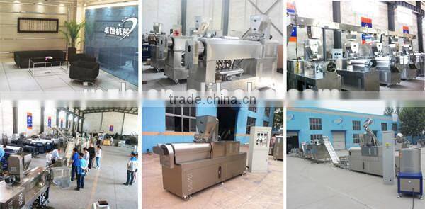 Soy meat processing line/textured vegetable soya protein making machines