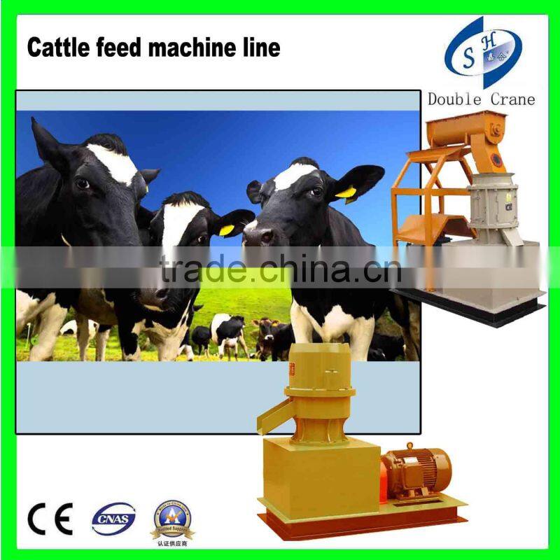 alfalfa hay and corn stalk animal feed pellet machine for cattle feed