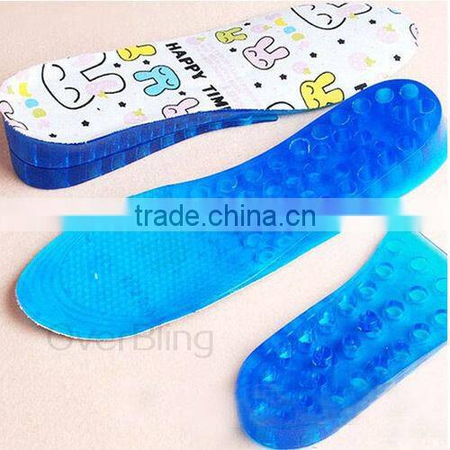 Customized Size and Layers silicone height increase insole