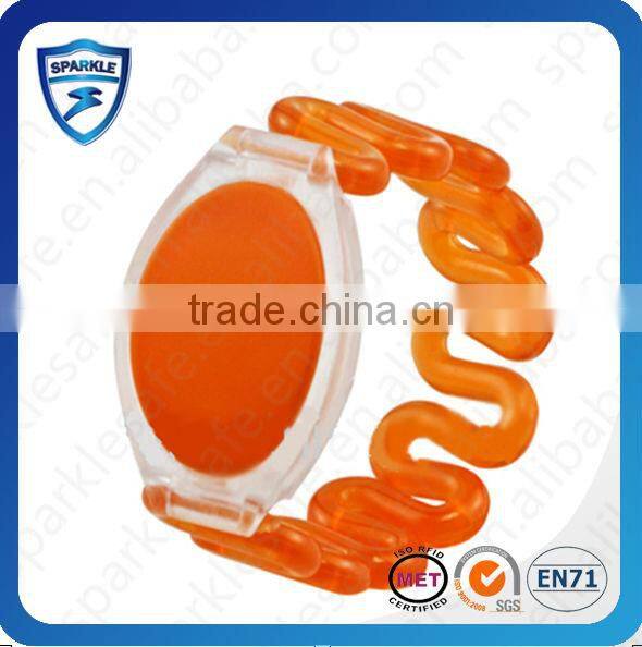 Customized plastic Flexible wristband sport rfid for Event/club access control