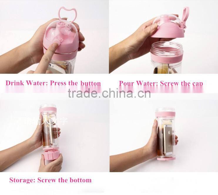 Iphone Water Bottle Ibottle BAP Free Plastic Joy shaker Sport Water Bottle Wholesale