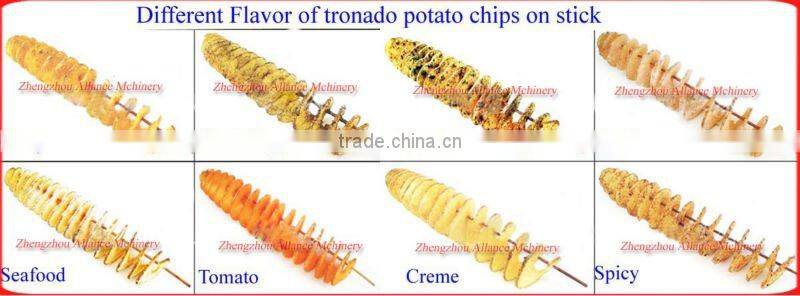 221 hot sale in Asia spiral potato chip maker machine