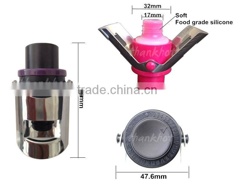 ABS factory price champagne stopper for wedding