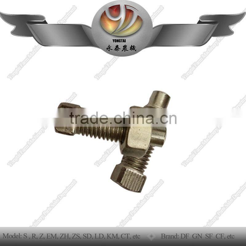 Farm machinery 12x45 square-head bolt of diesel engine, 12x45 square-head bolt for tractor