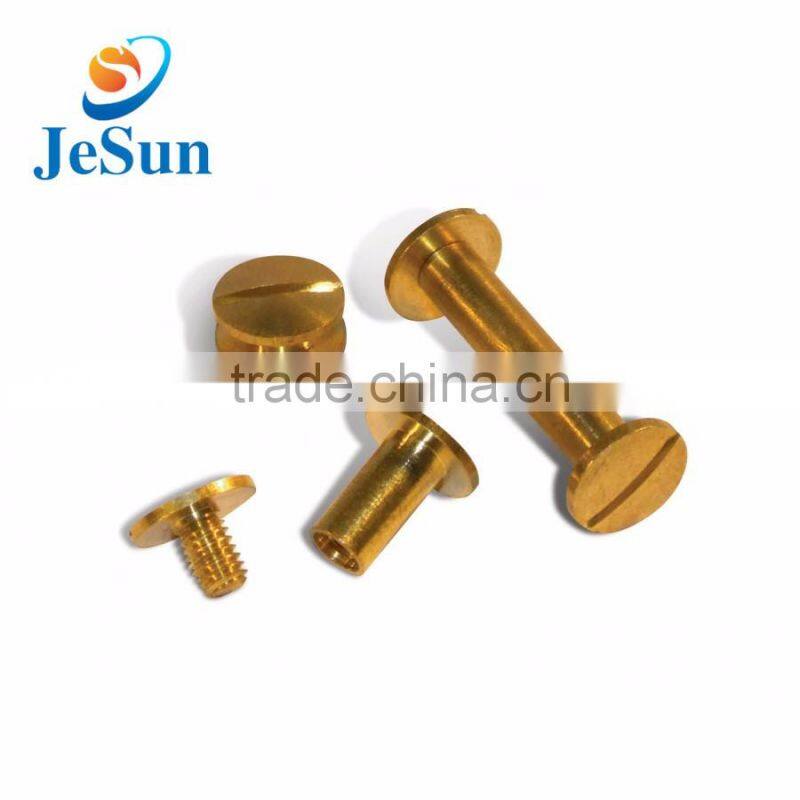 OEM brass male and female screws 2017 hot sale