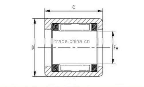 RC061008 Drawn Cup Roller Bearing