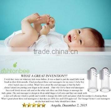 Summer Infant Finger Toothbrush with Case, baby toothbrush case set