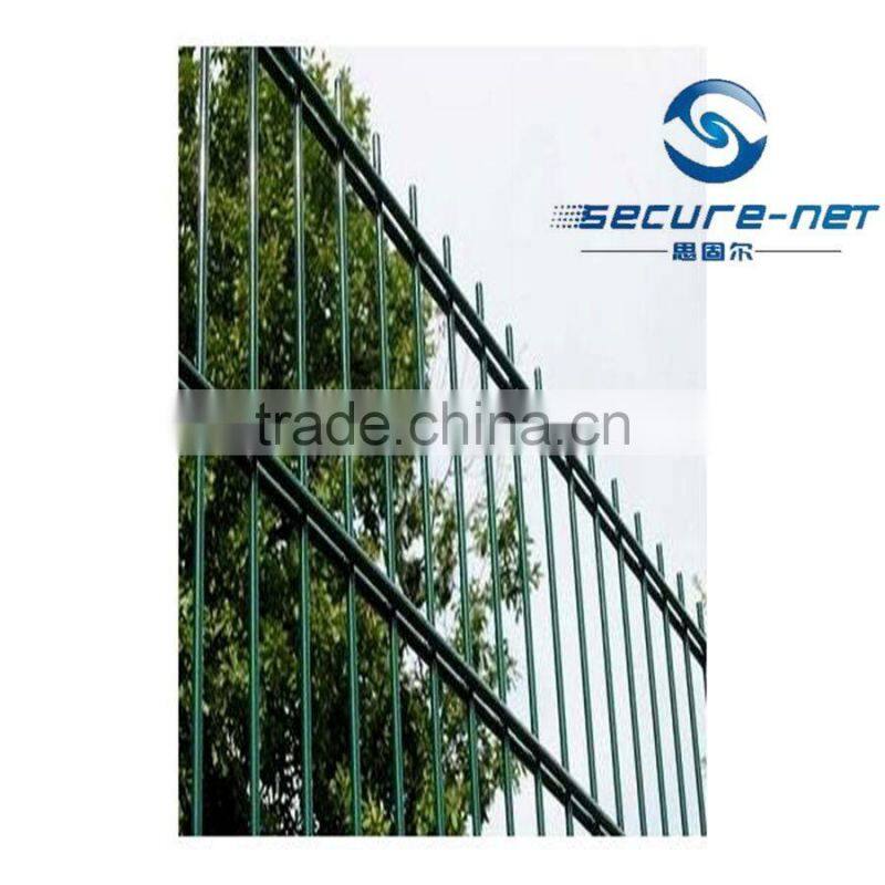 868mm double wire mesh fence 2 horizontal wire steel wire mesh ISO,CE QUALITY CERTIFICATE