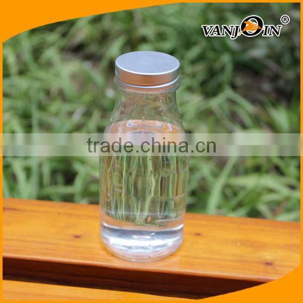 11oz Plastic Yogurt Mousse Jelly Bottle with Lid