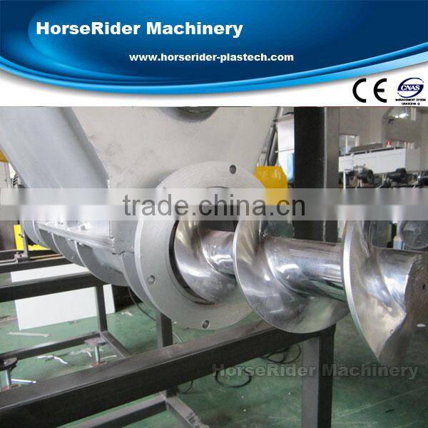 PE film agglomerator granulating line/PE/PP film agglomerator granulating machine