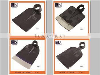 farming weed hand steel hoe head mainly for Indonesia rail steel farm hoe