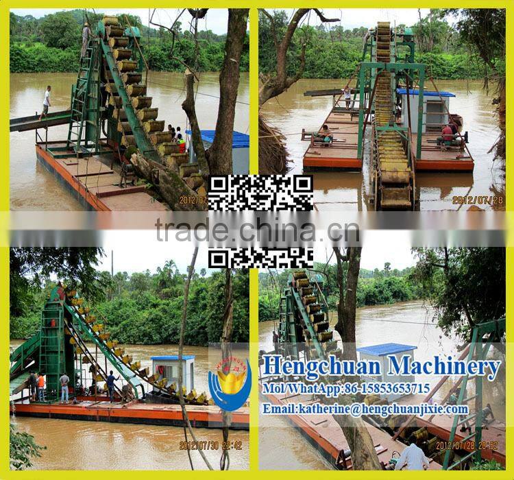 Gold Sieving Machine Bucket Gold Dredge for Sale