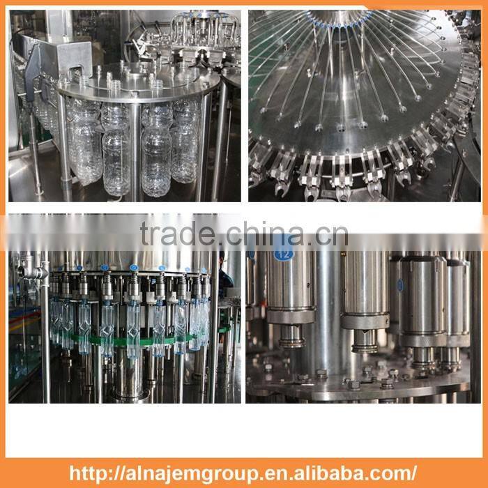 5500 BPH small bottle water Washer bottle inside /Filler water/Capper with full-automatic production line