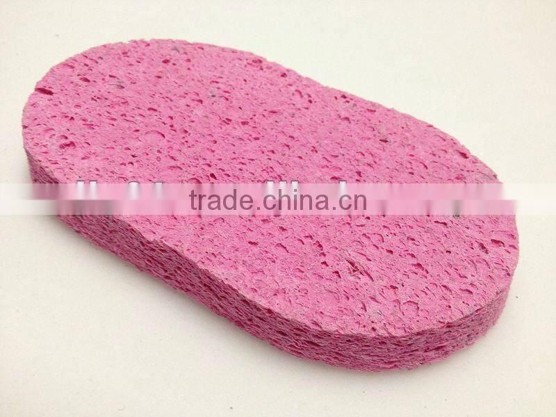 2012 best selling naturel cellulose sponge pad