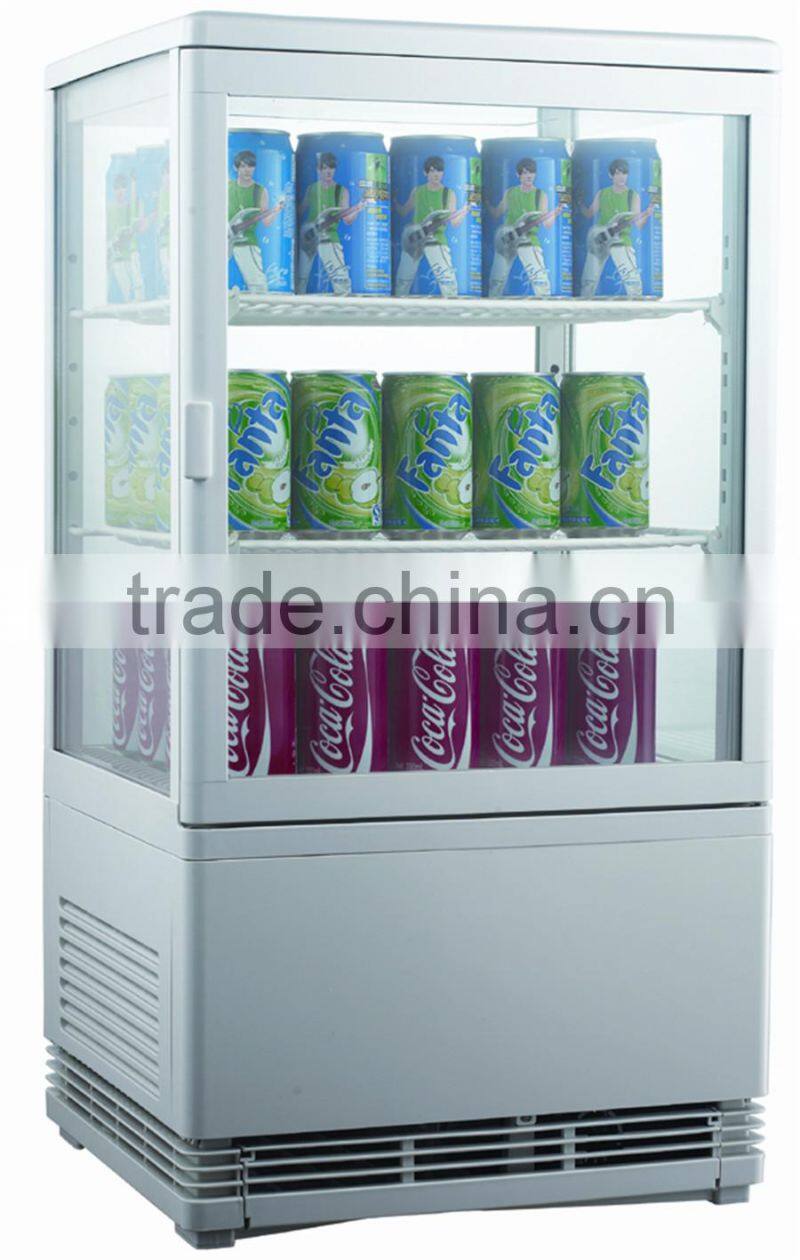 Glass Display Refrigerator for Displaying Drink GRT-RT58L