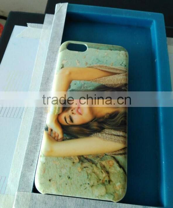 Mini A4 Digital Flatbed UV Printer With 3D Effect