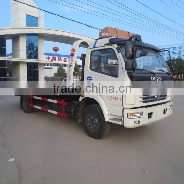 124hp DONGFENG 4*2 Hydraulic Wrecker Platform 5.6m