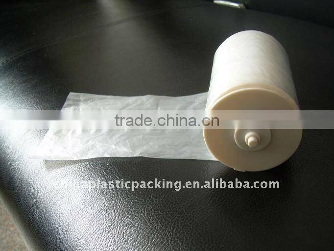 Disposable Transparent Toilet Seat Cover On Roll