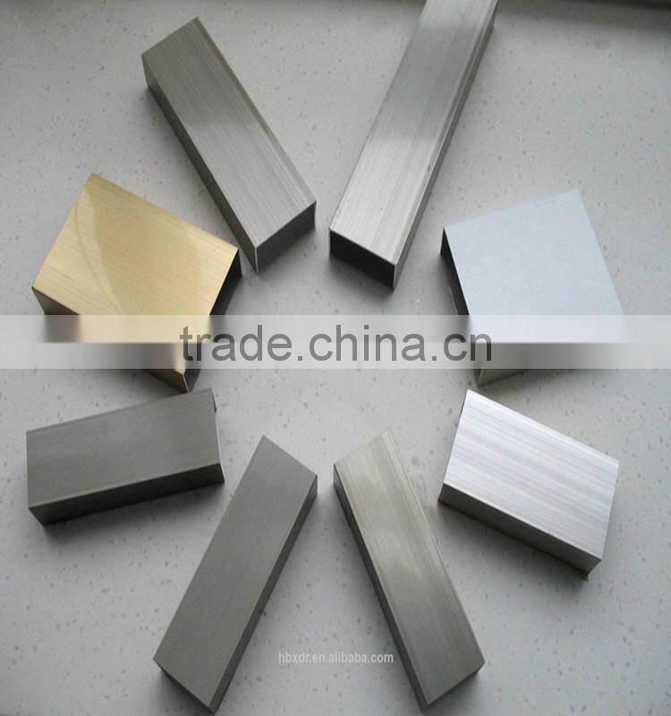 CNC machining l shape aluminum profile