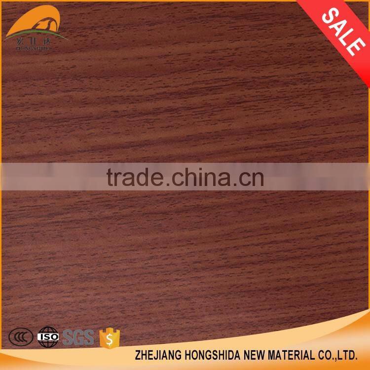 Decorative plastic sheet wood grain film pvc foil for mdf