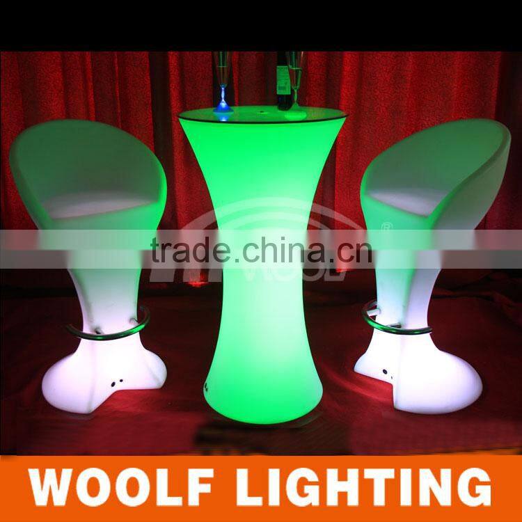 LED furniture 16 colors RGB changing led bar table