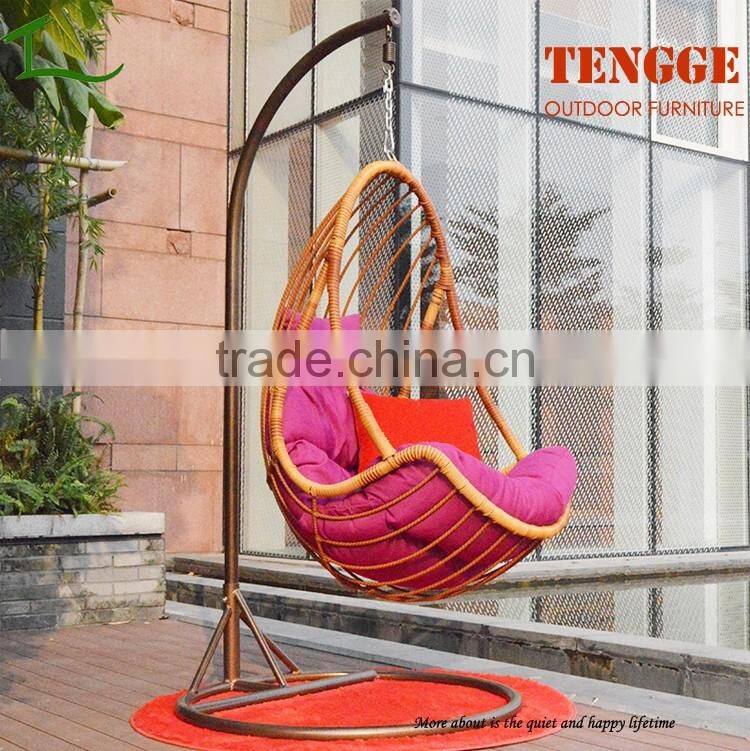 Different Color Available Rattan Hanging Egg Chair for Sale